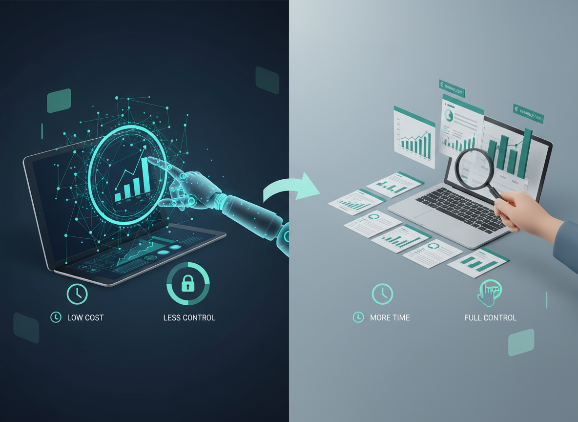 Confronto tra robo-advisor e investimento ETF fai da te