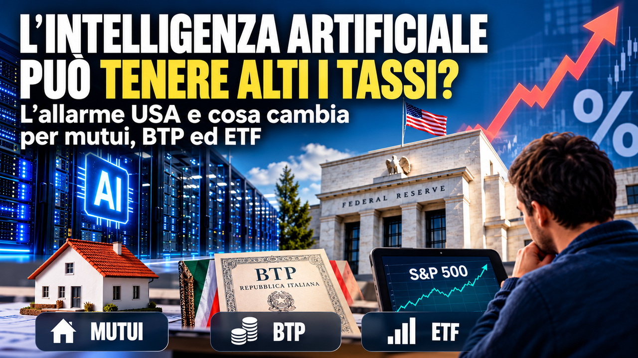 Intelligenza artificiale e Federal Reserve: le possibili conseguenze per mutui, BTP ed ETF